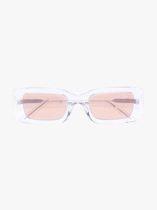 Clear Kenny Rectangular Sunglasses