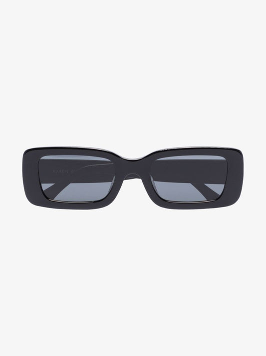 Black Kenny Rectangular Sunglasses