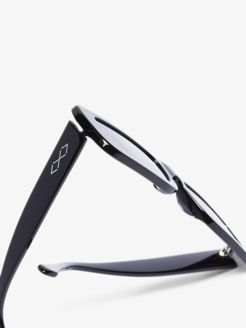Black Kenny Rectangular Sunglasses
