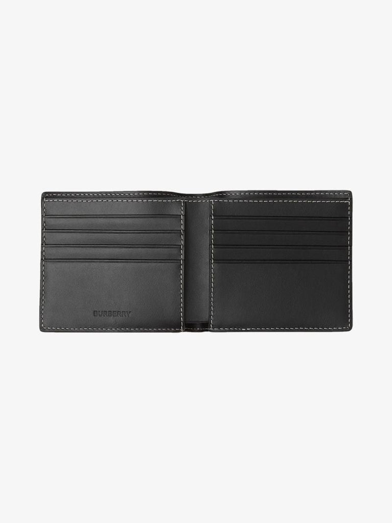 Brown Kier House Check Bifold Wallet