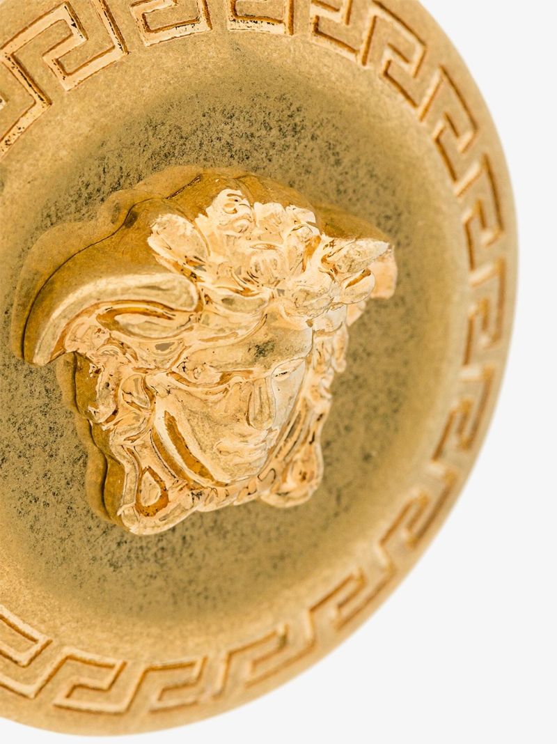 Gold-tone Tribute Medusa Stud Earrings