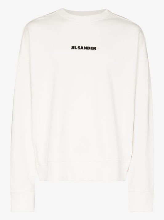 Logo Print Cotton Sweatshirt