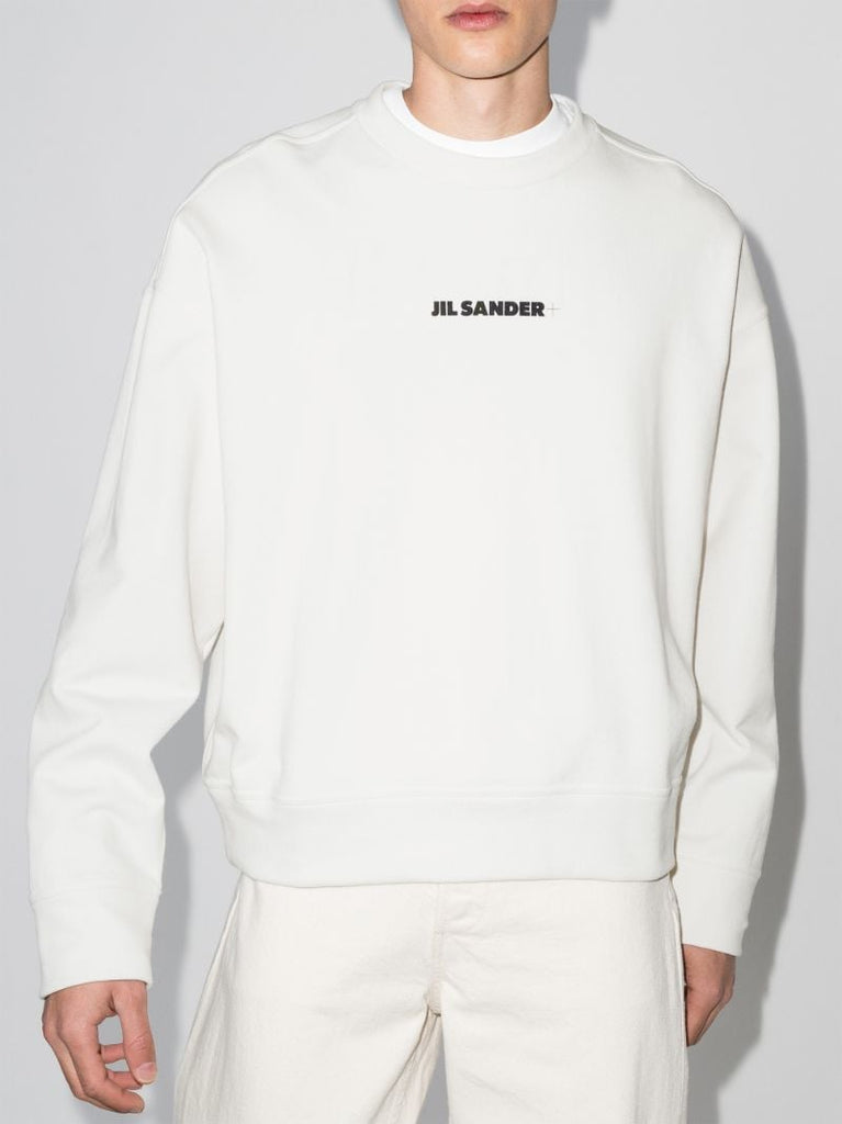 Logo Print Cotton Sweatshirt