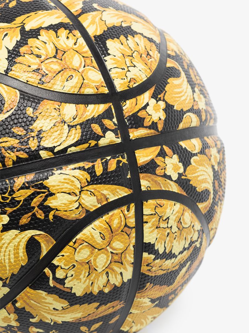 Black Baroque Printed Basketball