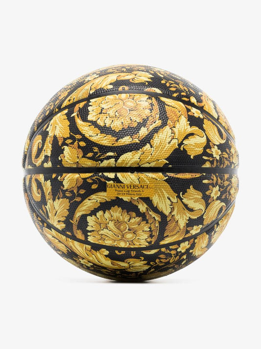 Black Baroque Printed Basketball