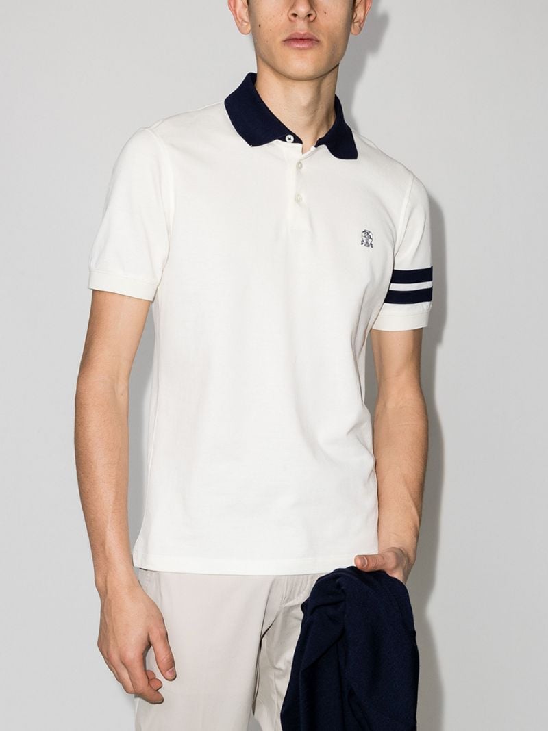 Embroidered Logo Polo Shirt