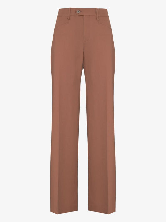 High Waist Tailored Trousers