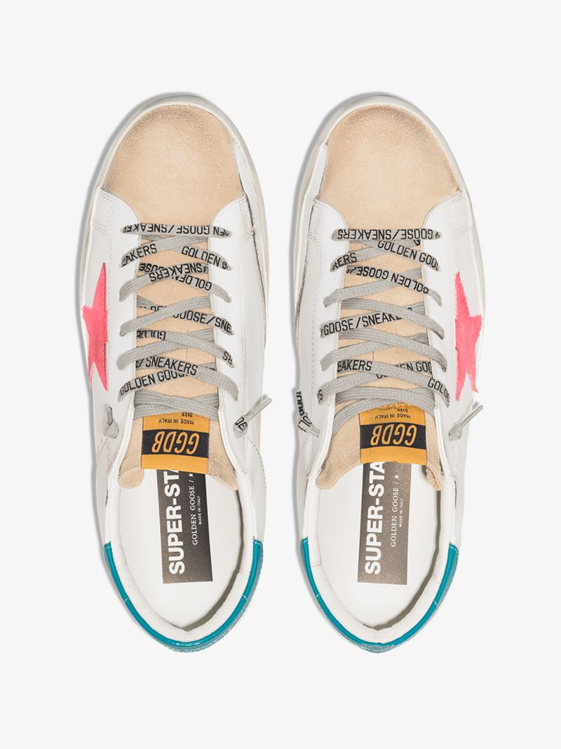 Multicoloured Super-star Leather Sneakers