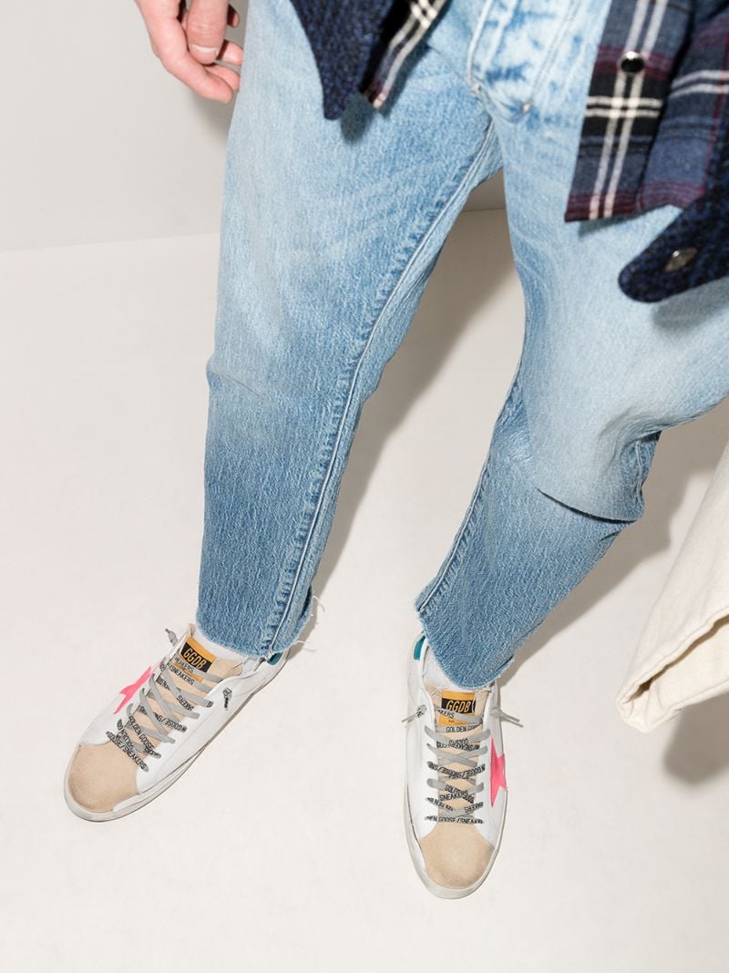 Multicoloured Super-star Leather Sneakers