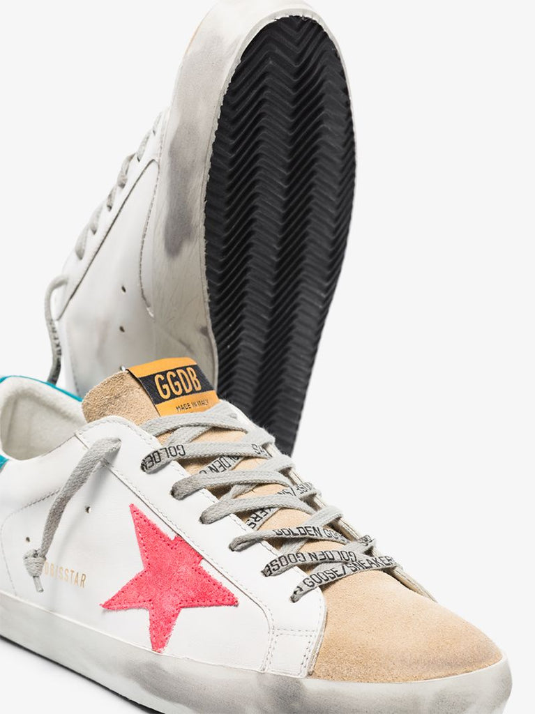 Multicoloured Super-star Leather Sneakers
