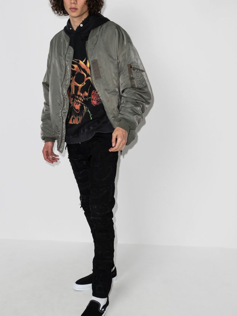 Shredded Skinny Jeans