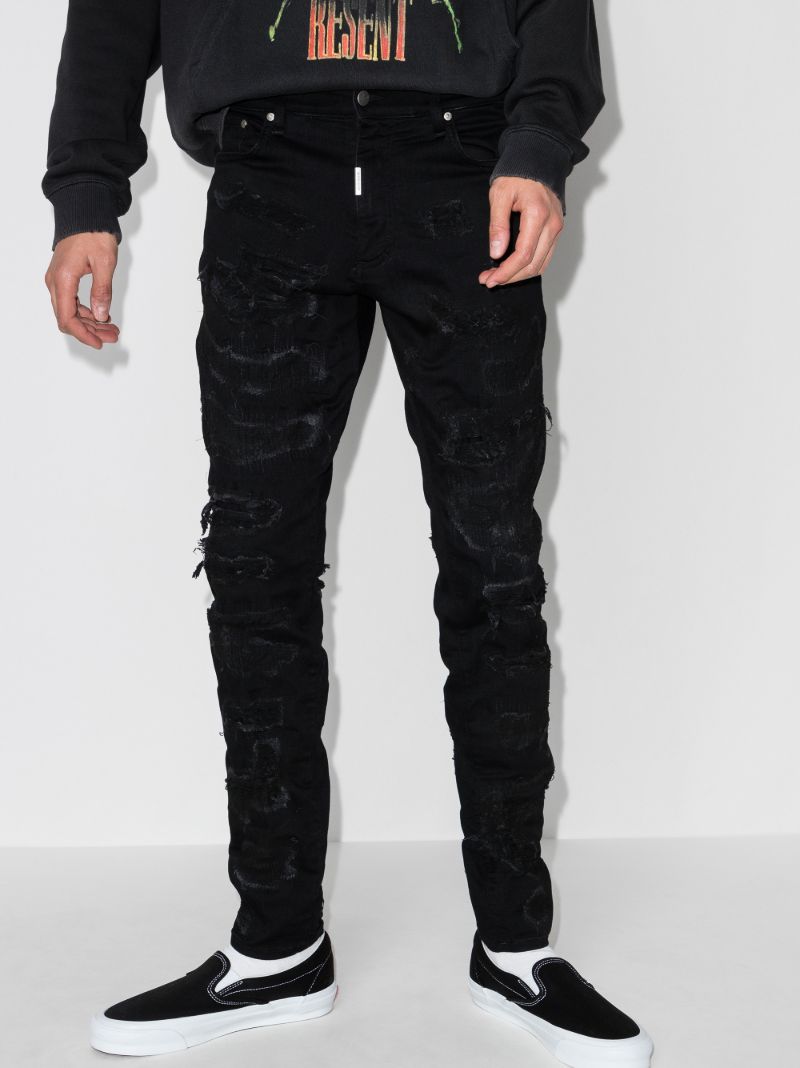 Shredded Skinny Jeans