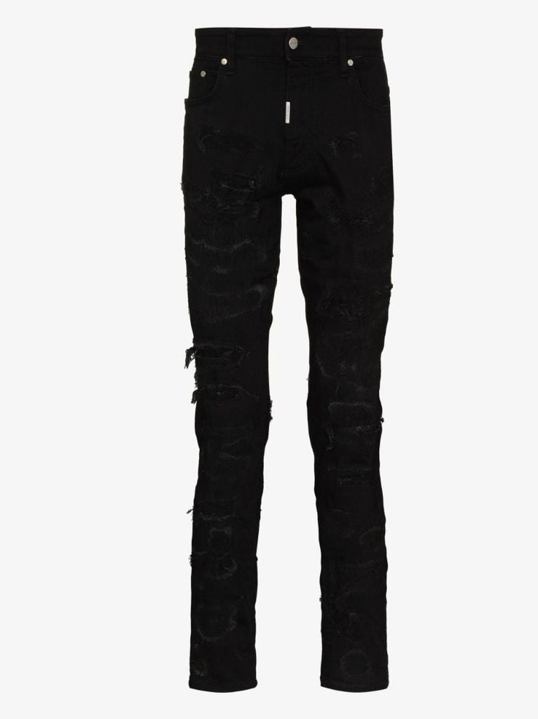 Shredded Skinny Jeans