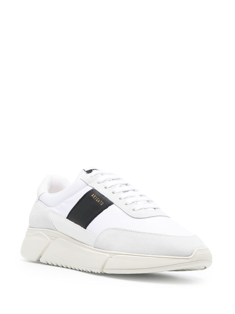 White Genesis Vintage Runner Sneakers