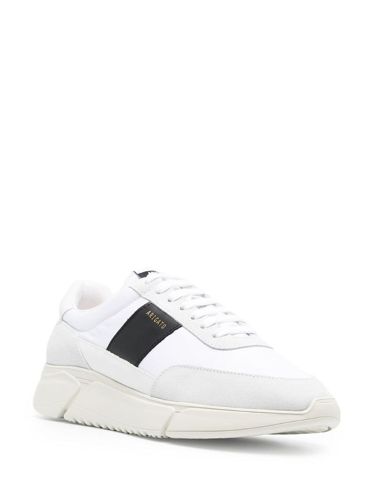 White Genesis Vintage Runner Sneakers