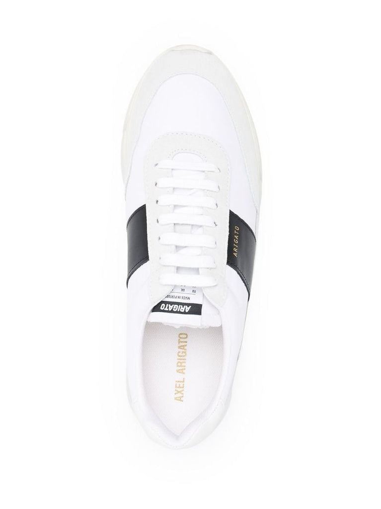 White Genesis Vintage Runner Sneakers