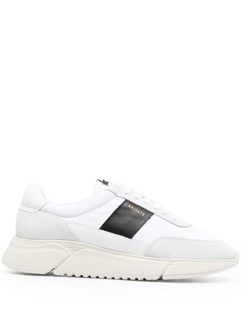 White Genesis Vintage Runner Sneakers