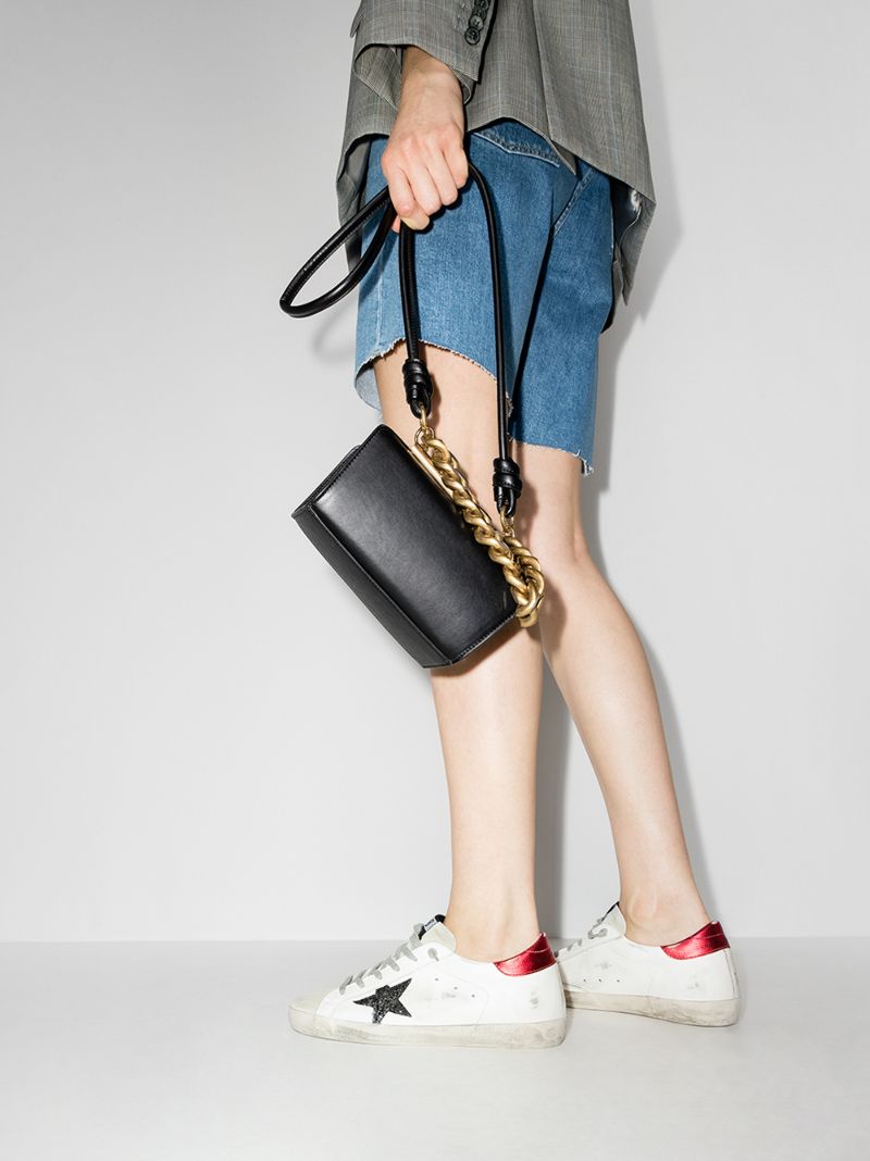 White Super-star Leather Sneakers