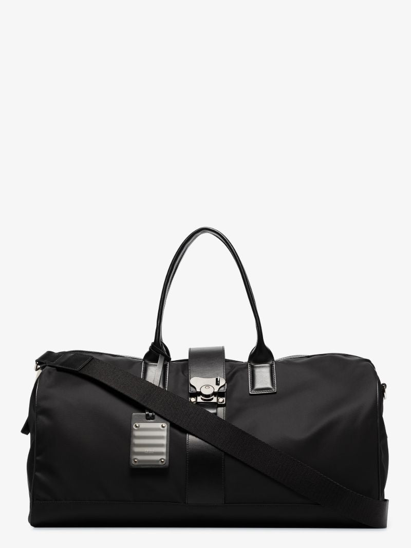 Black Butterfly Holdall Bag