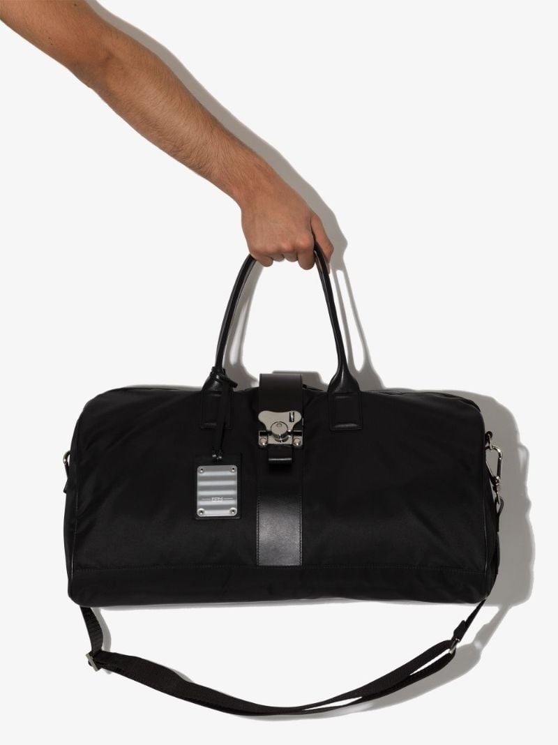 Black Butterfly Holdall Bag