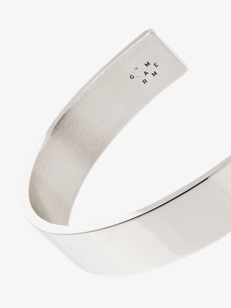 Sterling Silver Le 33g Polished Ribbon Bracelet
