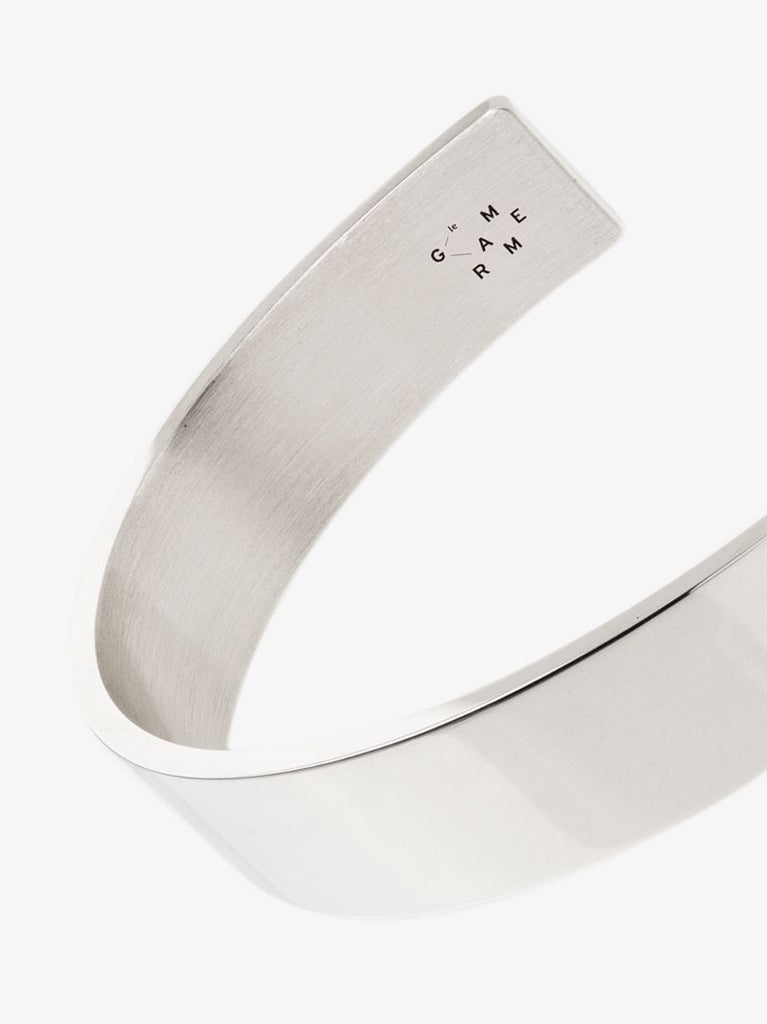 Sterling Silver Le 33g Polished Ribbon Bracelet