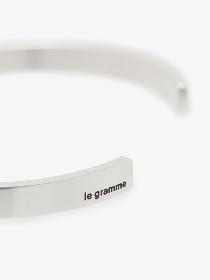 Sterling Silver Le 15g Polished Ribbon Bracelet
