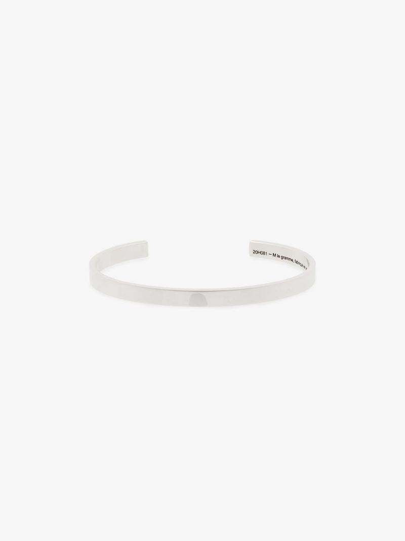 Sterling Silver Le 15g Polished Ribbon Bracelet