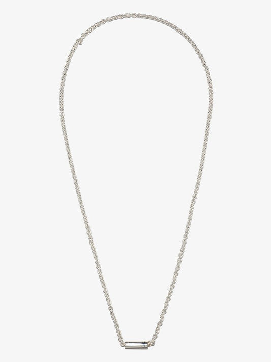 Sterling Silver Le 27g Polished Cable Necklace