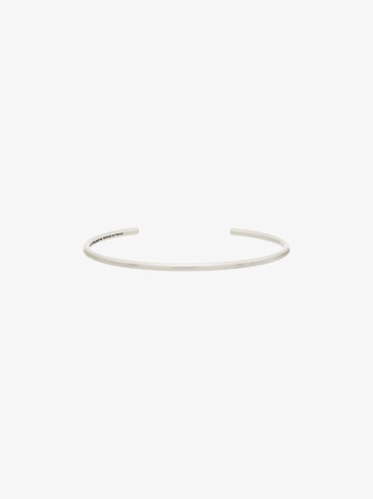 Sterling Silver Le 7g Brushed Bangle Bracelet