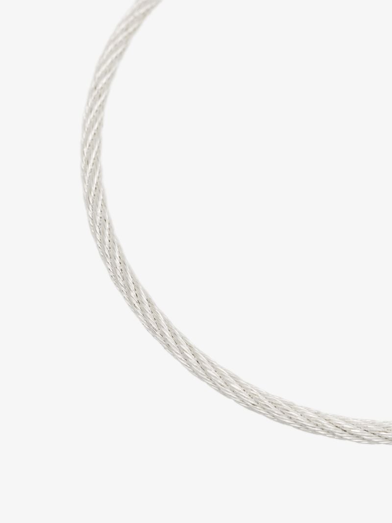 Sterling Silver Le 9g Polished Cable Bracelet