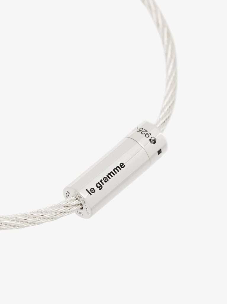 Sterling Silver Le 9g Polished Cable Bracelet