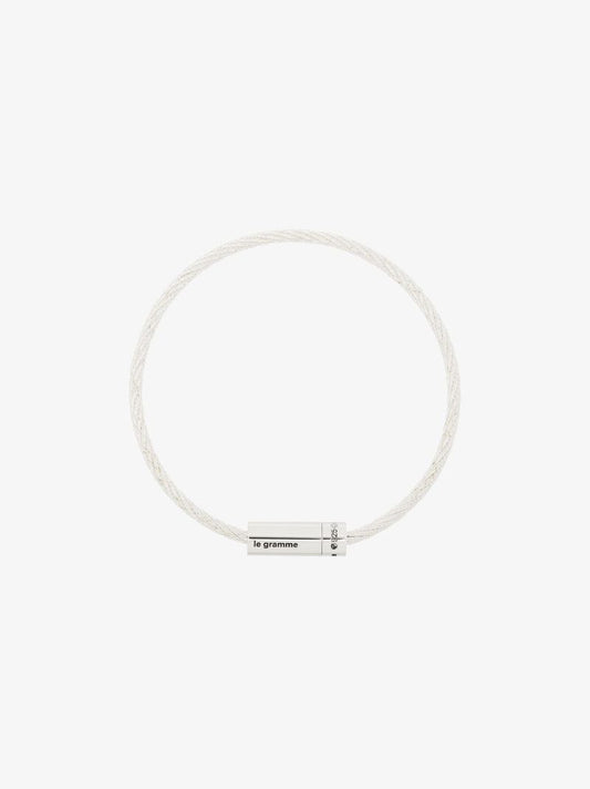 Sterling Silver Le 9g Polished Cable Bracelet