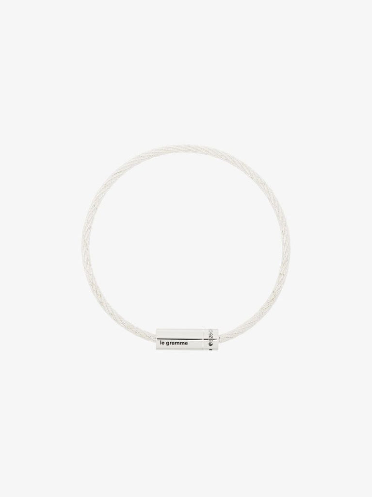 Sterling Silver Le 9g Polished Cable Bracelet