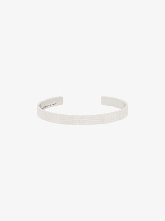 Sterling Silver Le 23g GuillochÃ_x0083_Â© Polished Bracelet