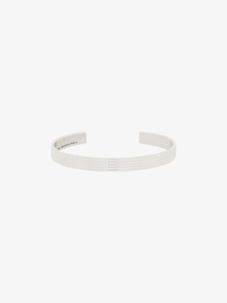 Sterling Silver Le 23g GuillochÃ_x0083_Â© Polished Bracelet