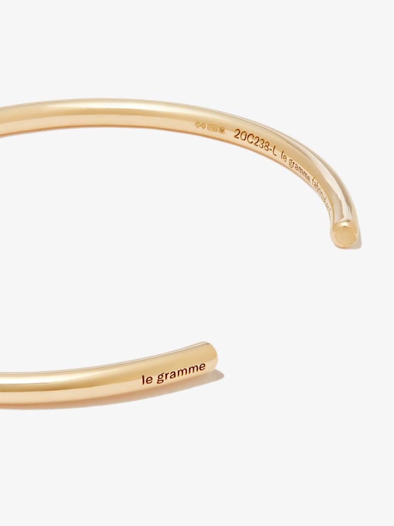 18k Yellow Gold Le 17g Polished Bracelet