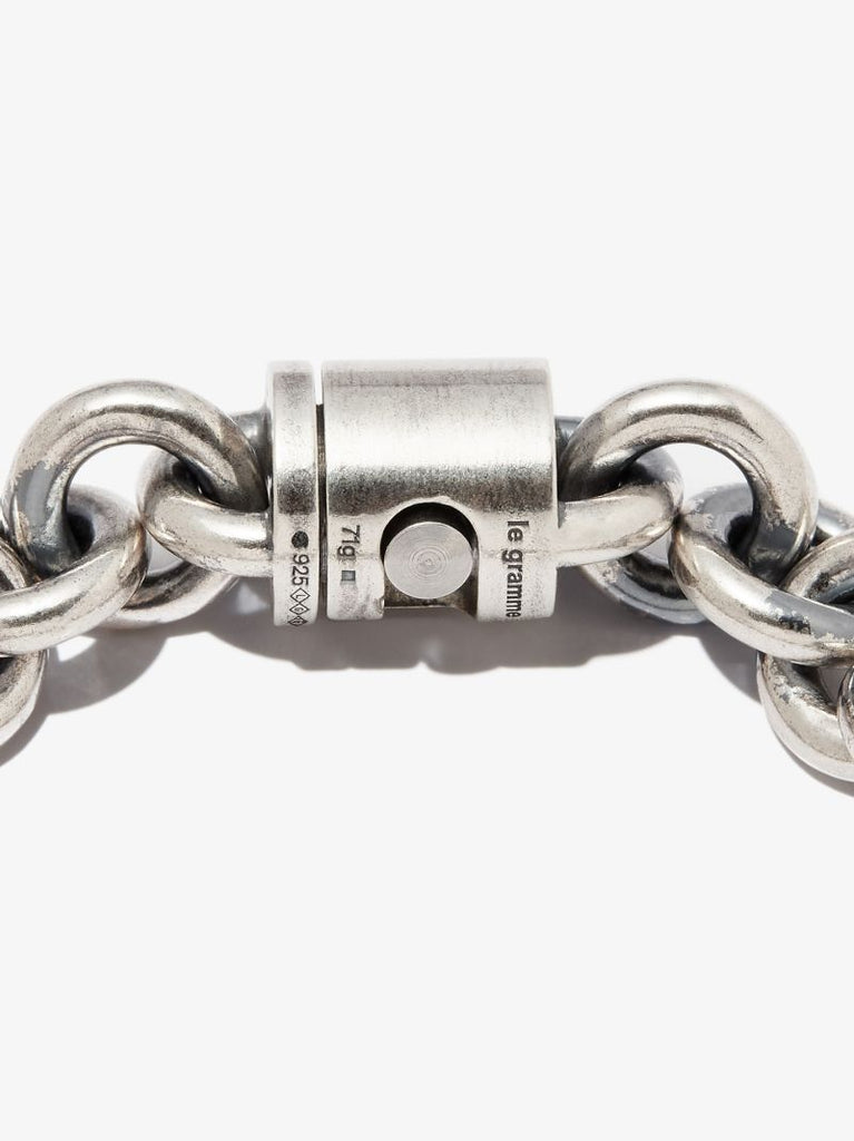 Sterling Silver Le 65g Entrelacs Vintage Bracelet