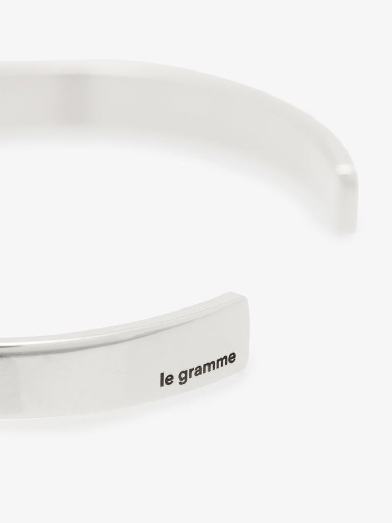 Sterling Silver Le 21g Polished Ribbon Bracelet
