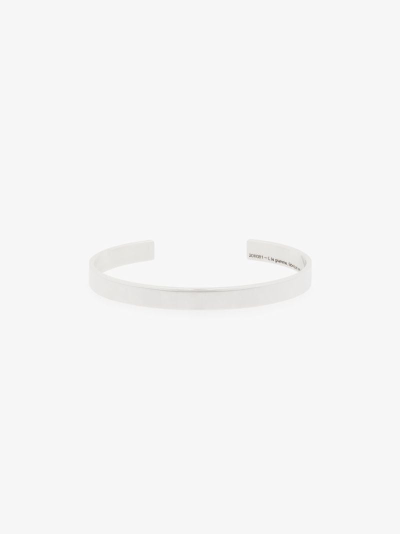 Sterling Silver Le 21g Polished Ribbon Bracelet