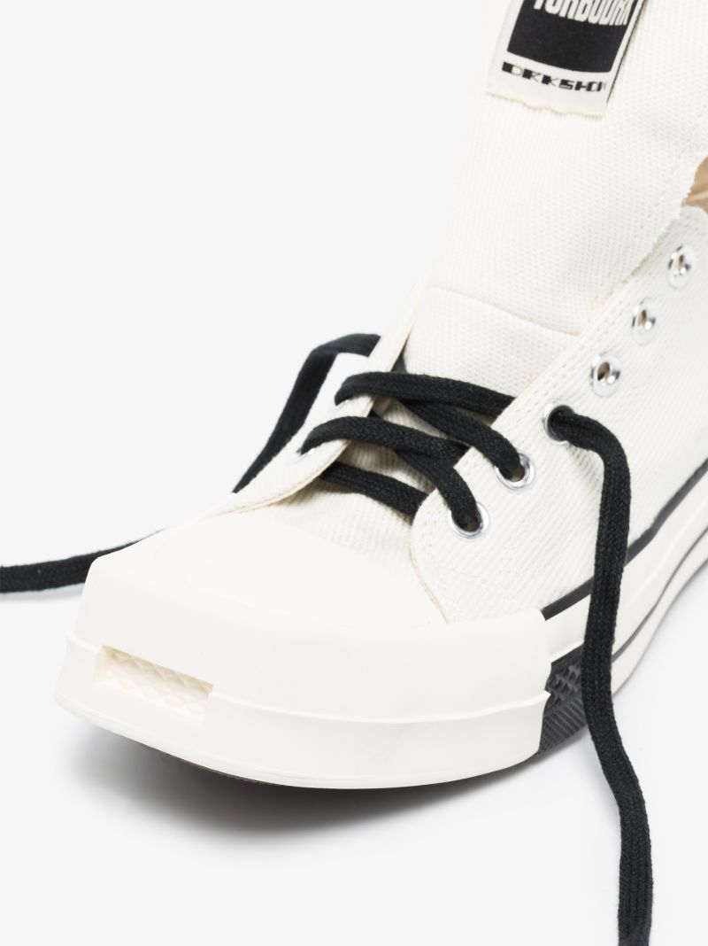 X Converse White Turbodrk Ox Sneakers