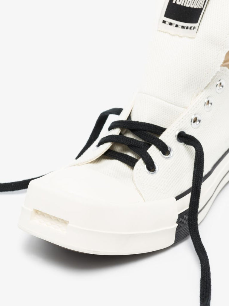 X Converse White Turbodrk Ox Sneakers