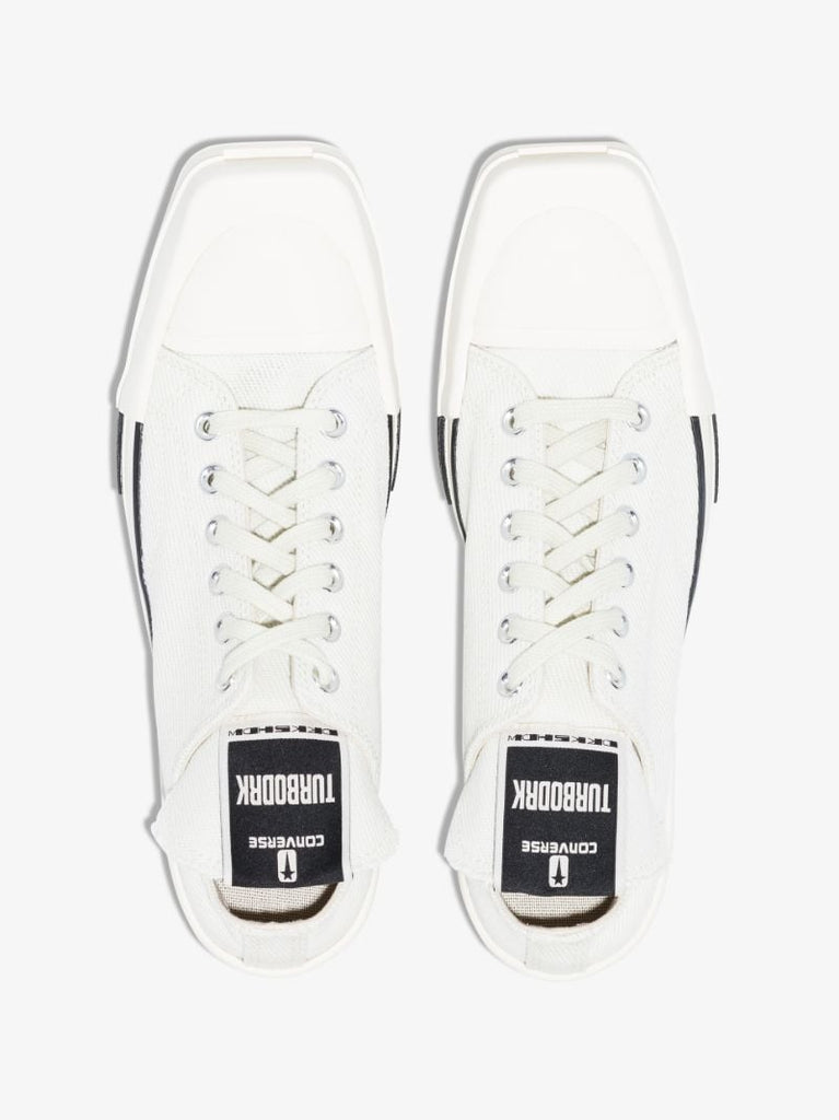 X Converse White Turbodrk Ox Sneakers
