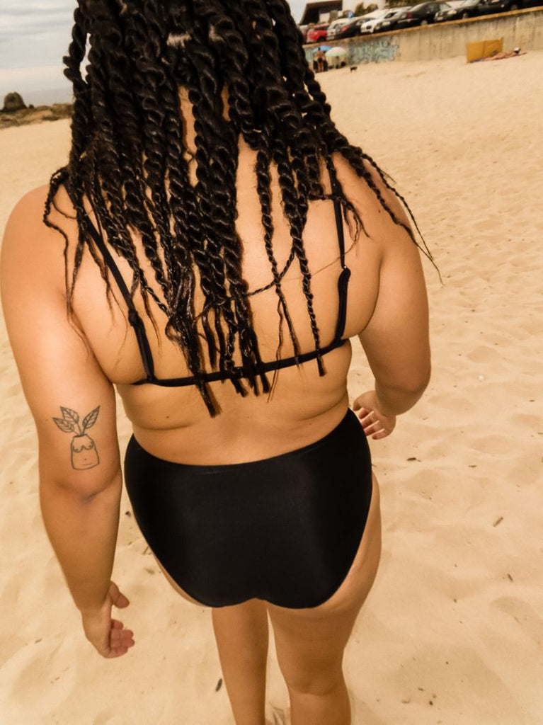 High Waist Bikini Briefs