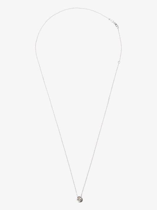Sterling Silver Le 1g Polished Entrelacs Necklace