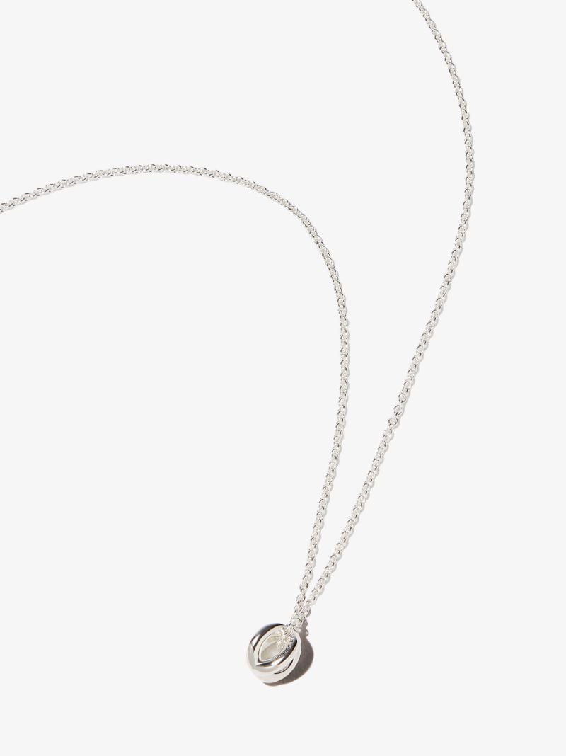 Sterling Silver Le 1g Polished Entrelacs Necklace