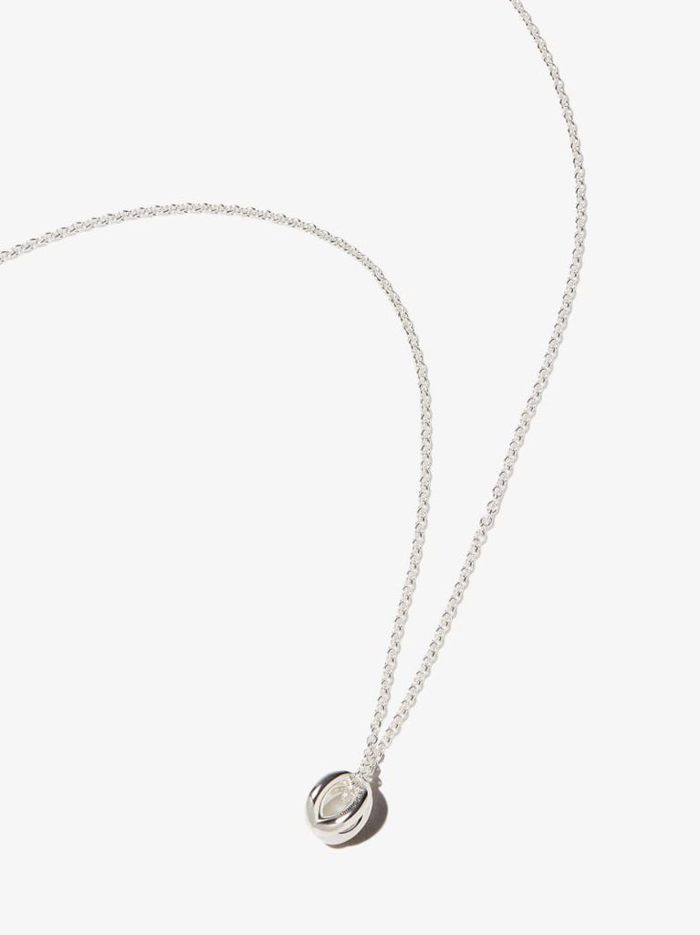 Sterling Silver Le 1g Polished Entrelacs Necklace