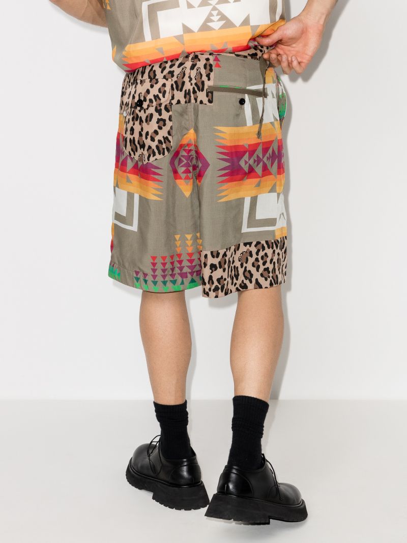 X Hank Willis Thomas Archive Print Shorts