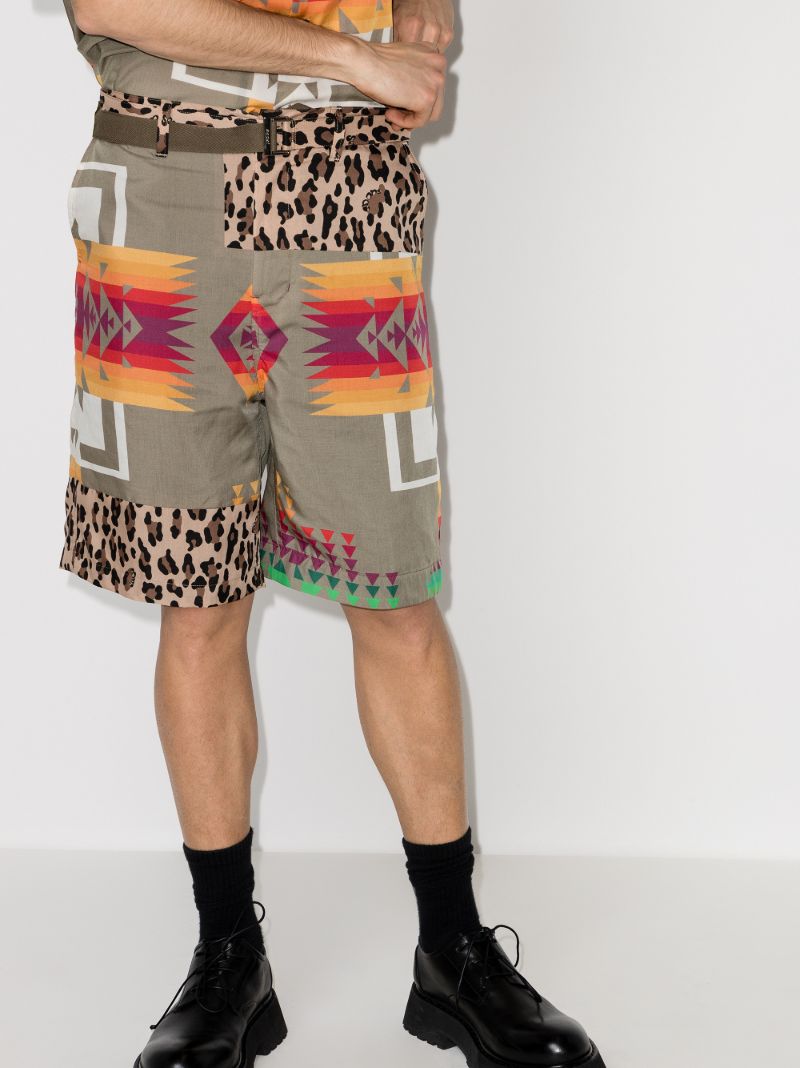 X Hank Willis Thomas Archive Print Shorts