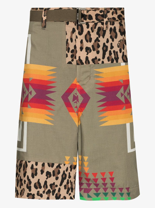 X Hank Willis Thomas Archive Print Shorts